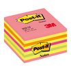 Cube Post-it Couleurs Energie Intense - 76 x 76 mm
