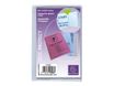 Exacompta - Pochette de protection - 88 x 138 mm - translucide incolore