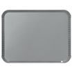Nobo - Tableau blanc Slimline en acier laqué - 22 x 28 cm - magnétique - cadre gris