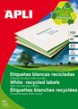 Etiqueta reciclada 210x297