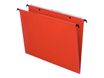 Esselte Kori - 25 Dossiers suspendus pour tiroirs - fond V - orange