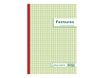 Exacompta - 5 Manifolds Carnets de factures - 50 tripli - A4