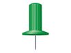 Exacompta - 25 Épingles papic - 10 mm - vert