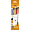 BIC Matic Classic - Pack de 5 porte mines - HB - 0,7 mm - avec gomme