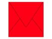 Pollen - 20 Enveloppes - 140 x 140 mm - 120 g/m² - rouge groseille