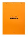 Rhodia - Bloc notes N°18 - A4 - 160 pages - ligné avec marge - 80g