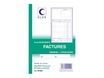 ELVE - Manifold Carnet de factures - 50 tripli - 21 x 14 cm