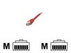MCL Samar - câble réseau RJ45 CAT 5E F/UTP - 1 m - rouge