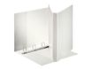 Esselte Panorama - Classeur à anneaux personnalisable - Dos 37 mm - A4 Maxi - pour 200 feuilles - blanc