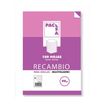 Pacsa recambio A4 90grs cuadricula 4x4. 4 taladros.