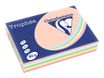 Clairefontaine Trophée - Papier couleur - A4 (210 x 297 mm) - 80 g/m² - Ramette de 500 feuilles - coloris pastels assortis