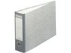Exacompta - Classeur à levier à l'italienne - Dos 70 mm - A4 horizontal - pour 550 feuilles - gris marbré avec dos gris