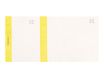 Exacompta - 10 Blocs vendeurs de 100 tickets - 60 x 135 mm - numéroté - jaune