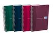 Oxford Office Essentials - Carnet à spirale 11 x 17 cm - 180 pages - petits carreaux (5x5 mm) - disponible dans différentes couleurs