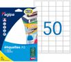 Apli Agipa - Etui A5 - 800 Étiquettes blanches multi-usages - 19 x 25 mm - coins arrondis - réf 114084
