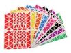 Apli - 10 feuilles gommettes triangles - coloris assortis