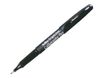 Artline - Marqueur permanent Calligraphie - pointre fibre extra fine - bleu
