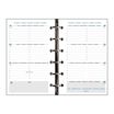 Exacompta Exatime 14 - Recharge (septembre à décembre) pour organiseur - 1 semaine sur 2 pages - 8,1 x 12,6 cm