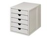 HAN Monitor - Module de classement 5 tiroirs - gris