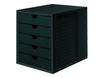 HAN Monitor - Module de classement 5 tiroirs - noir