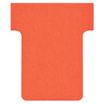 Nobo - 100 Fiches en T - Taille 1,5 - rouge