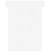 Nobo - 100 Fiches en T - Taille 3 - blanc