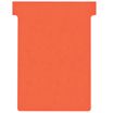 Nobo - 100 Fiches en T - Taille 3 - rouge