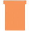 Nobo - 100 Fiches en T - Taille 3 - orange