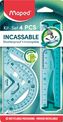 Maped Incassable - Mini kit de traçage 4 pièces