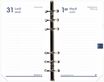 Recharge pour organiseur Timer 17 - 1 jour par page - 10 x 17 cm - Quo Vadis