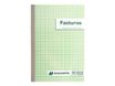 Exacompta - Manifold Carnet de factures - 50 tripli - 21 x 15 cm