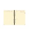 Recharge pour organiseur Timer 21 Prestige - 1 semaine sur 2 pages - 15 x 21 cm - papier ivoire - Quo Vadis