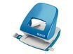 Leitz 5008 - perforateur - 30 feuilles - 2 trous - métal - bleu clair