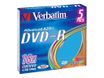 Verbatim Colours - 5 x DVD-R - 4.7 Go 16x