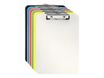 Esselte Vivida - porte-bloc - pour A4 - capacité : 80 feuilles - couleurs transparentes assorties