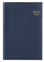 Agenda Lima Ambassador - 1 jour par page - 17 x 22 cm - bleu - Brepols