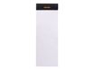 RHODIA N°8 Shopping - Block - grapado - 74 x 210 mm - 80 hojas / 160 páginas - cuadriculado - negro - rigid cardboard