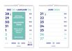 Brepols Optivision - calendrier - 2020 - A4