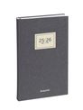 Agenda Essenz 16 mois - 1 jour par page - 13 x 21 cm - anthracite - Brepols