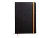 RHODIA Rhodiarama - Carnet de notes - A5 - 192 pages - ligné - noir