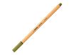 STABILO point 88 - Feutre fin - 0.4 mm - vert épinard