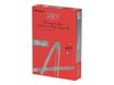 Rey Adagio - Papier couleur - A4 (210 x 297 mm) - 80 g/m² - Ramette de 500 feuilles - rouge