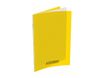 Conquérant Classique - Cahier polypro 24 x 32 cm - 140 pages - grands carreaux (Seyes) - jaune