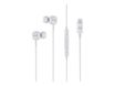 JAYM - écouteurs Lightning - Intra-auriculaire - avec Télécommande et Micro - Blanc