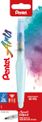 Pentel – Pinceau à réservoir d’eau – Pointe fine – bleu