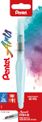 Pentel – Pinceau à réservoir d’eau – Pointe large – bleu