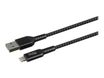 JAYM - Câble renforcé USB vers Lightning - 2.5 m