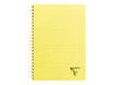 Clairefontaine Linicolor - Cahier polypro à spirale 17 x 22 cm - 100 pages - petits carreaux (5x5mm) - disponible dans différentes couleurs