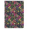 Carnet A6 ligné/petits carreaux Salto fleurs des champs