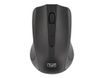 T'nB SHARK - Ratón - óptico - 3 botones - inalámbrico - 2.4 GHz - receptor inalámbrico USB - negro